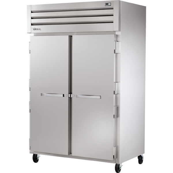 True STR2F-2S-HC | 53" Wide 2 Solid Door Reach-In Freezer