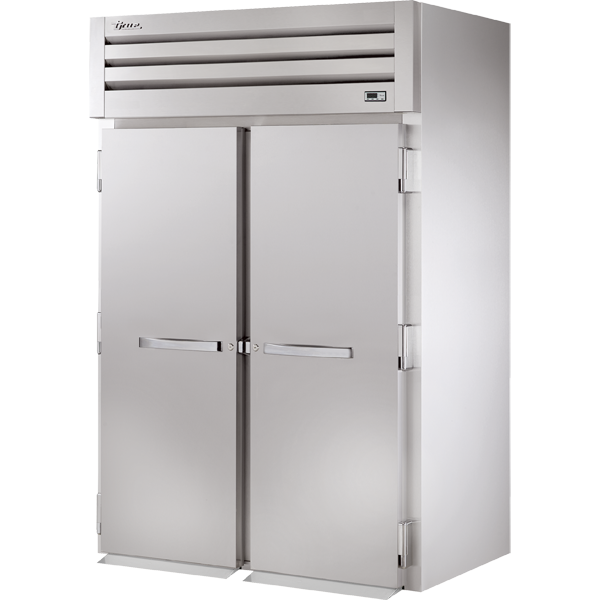 True STG2RRI89-2S | 68" Wide 2 Door Top Mount Roll-In Refrigerator