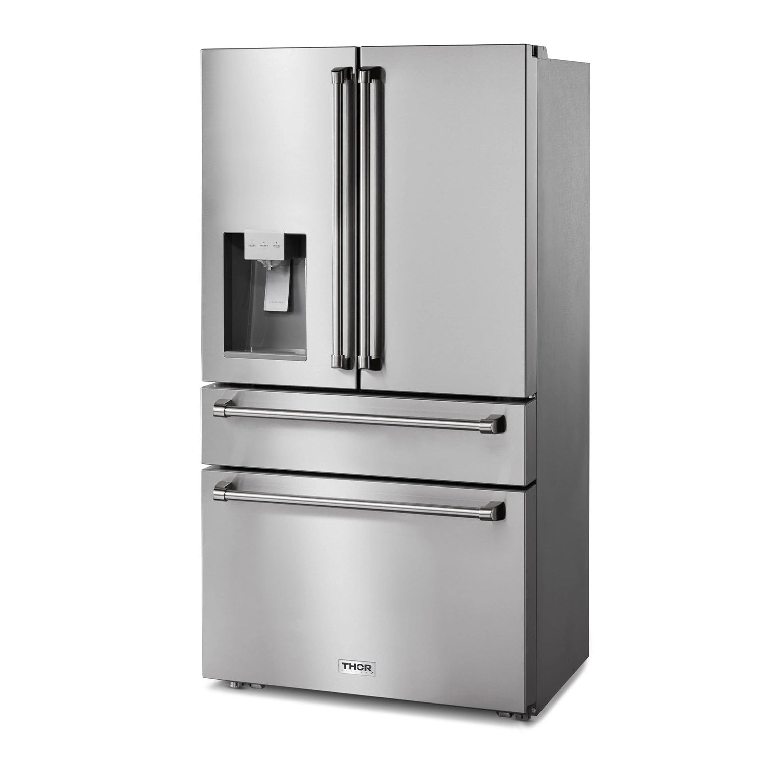 THOR TRF3601FD | 36" Wide Professional French Door Refrigerator w/ Ice & Water Dispenser