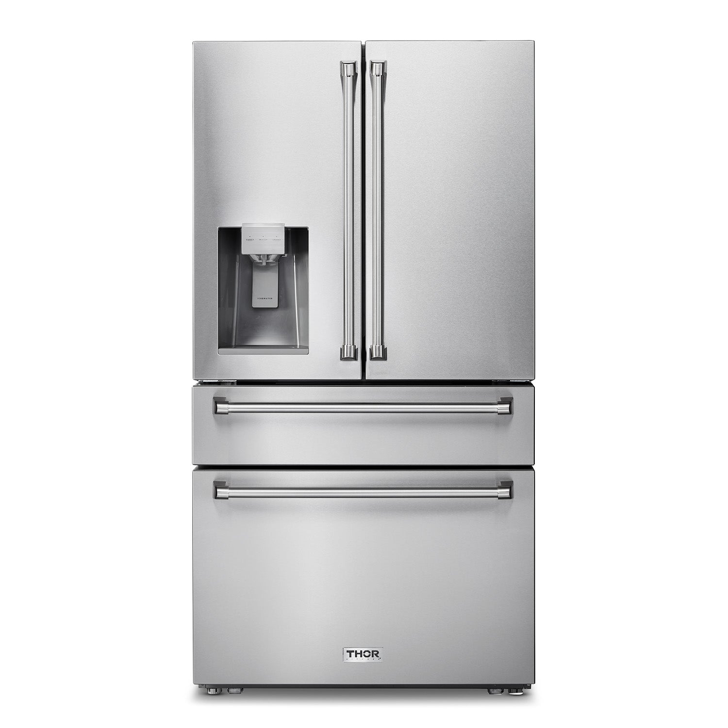 THOR TRF3601FD | 36" Wide Professional French Door Refrigerator w/ Ice & Water Dispenser