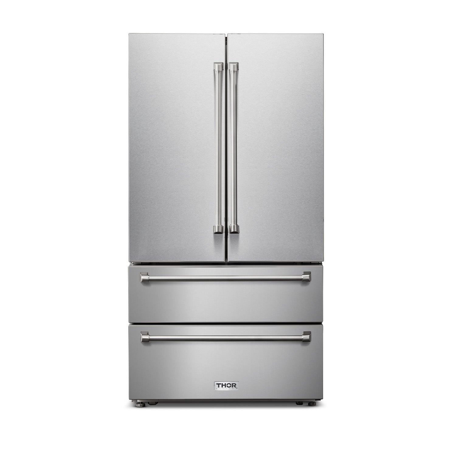 THOR TRF3602 | 36" Wide Professional French Door Refrigerator w/ Freezer Drawers