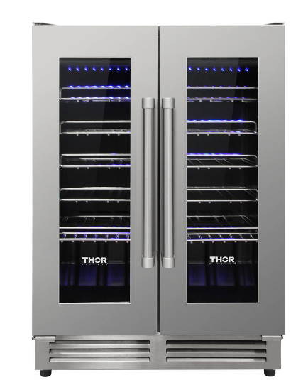 THOR TWC2402 | 24" Wide Dual Zone 42 Bottle Wine Fridge