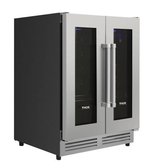 THOR TWC2402 | 24" Wide Dual Zone 42 Bottle Wine Fridge