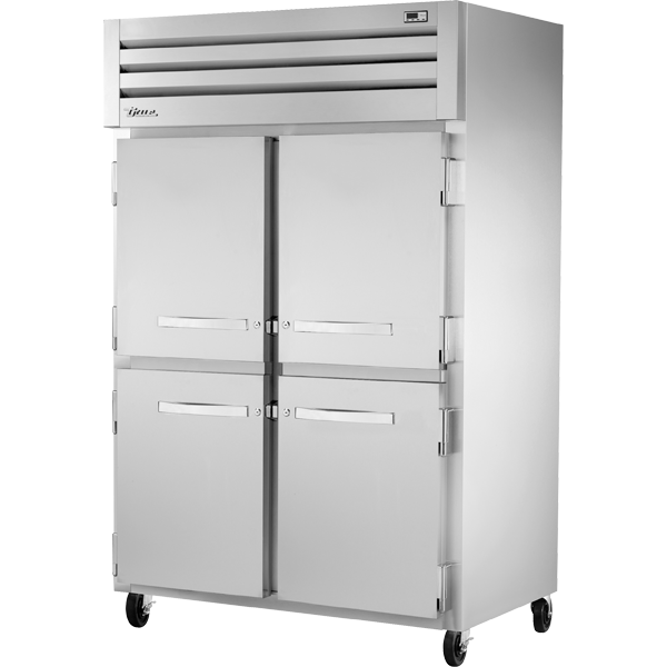 True STA2R-4HS-HC | 53" Wide 4 Door Top Mount Reach-In Refrigerator