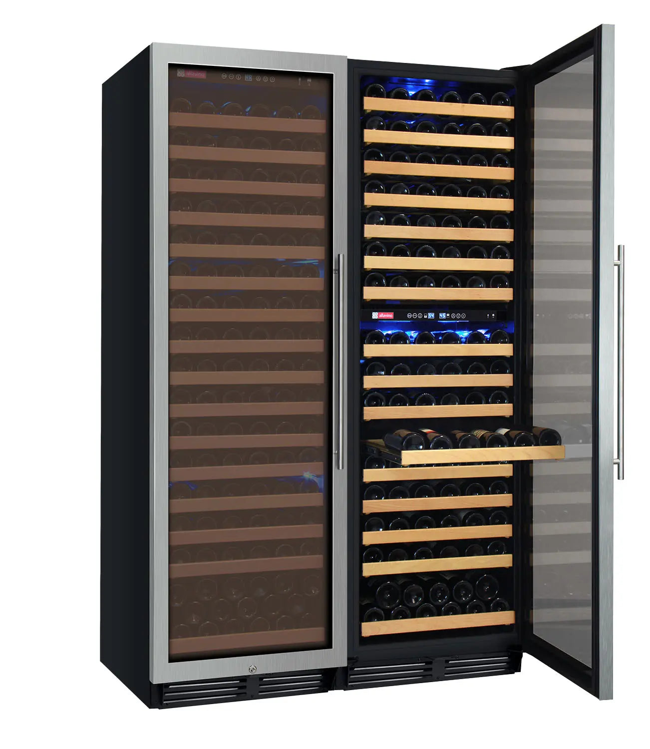 Allavino 3Z-YHWR7274-S20 | 48" Wide Three Zone FlexCount Classic II Tru-Vino 346 Bottle Wine Refrigerator