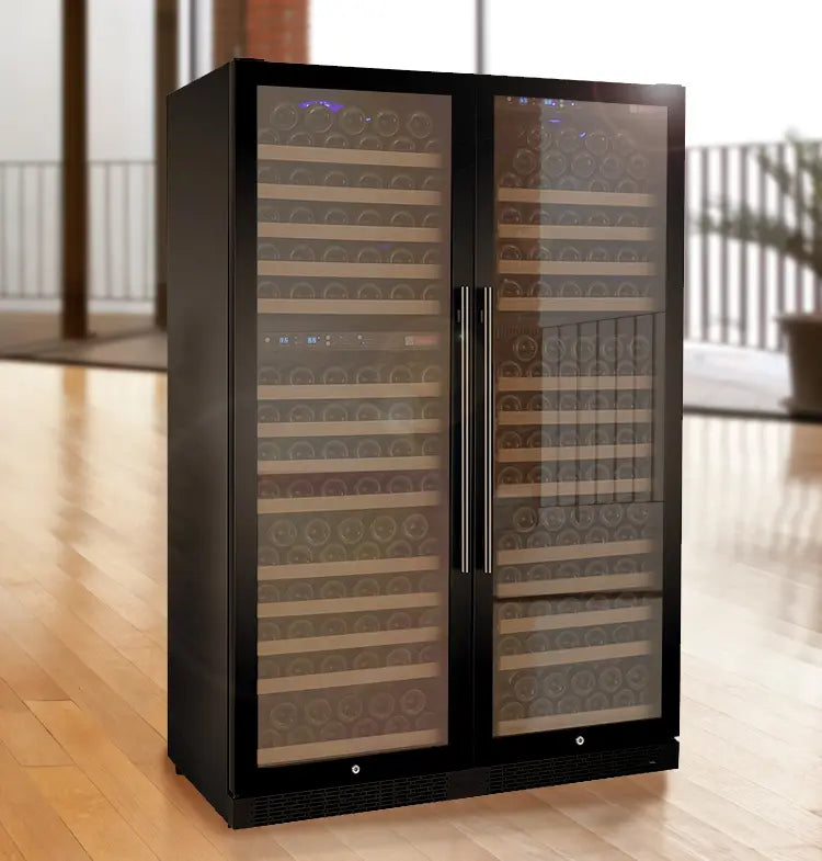 Allavino | 47" Wide Three Zone FlexCount II Tru-Vino 349 Bottle Wine Refrigerator