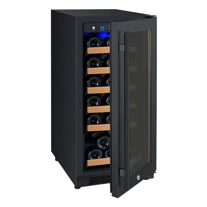 Allavino VSWR30-1BR20 | 15" Wide Single Zone Black FlexCount II Tru-Vino 30 Bottle Wine Fridge