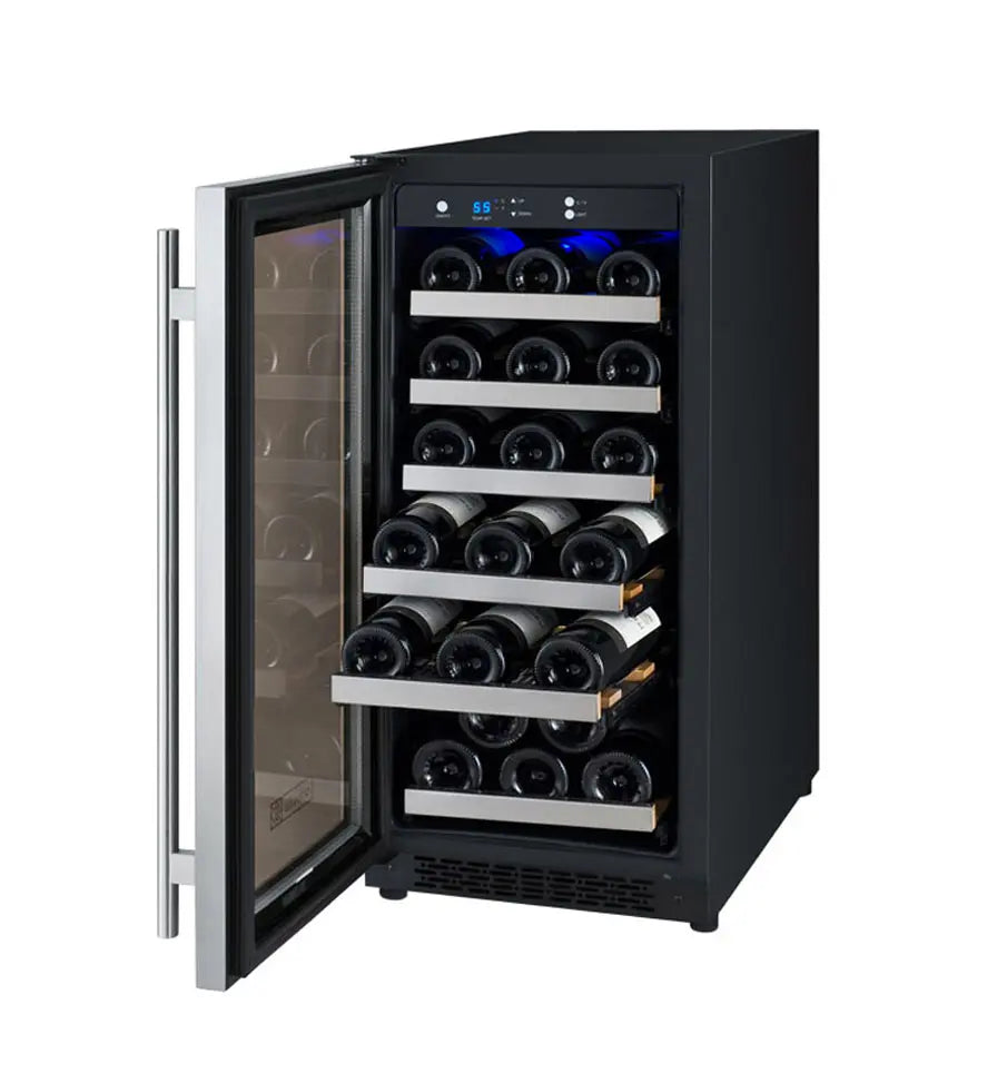 Allavino | 15" Wide Single Zone FlexCount II Tru-Vino 30 Bottle Wine Cooler