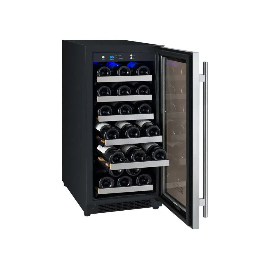 Allavino | 15" Wide Single Zone FlexCount II Tru-Vino 30 Bottle Wine Cooler