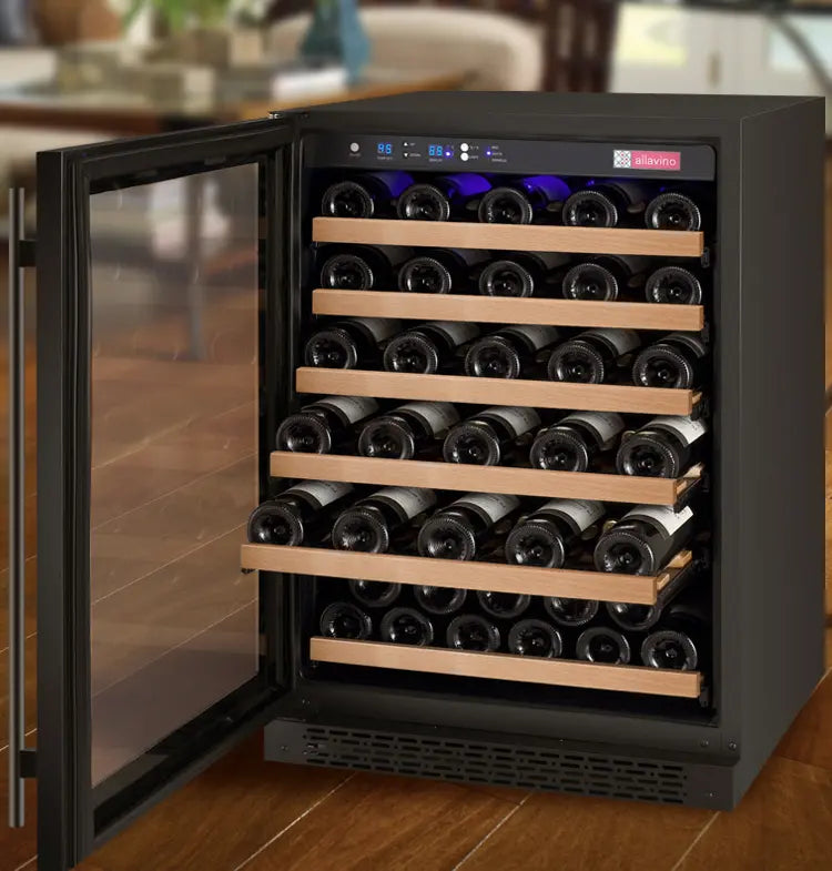 Allavino | 24" Wide Single Zone FlexCount II Tru-Vino 56 Bottle Wine Fridge