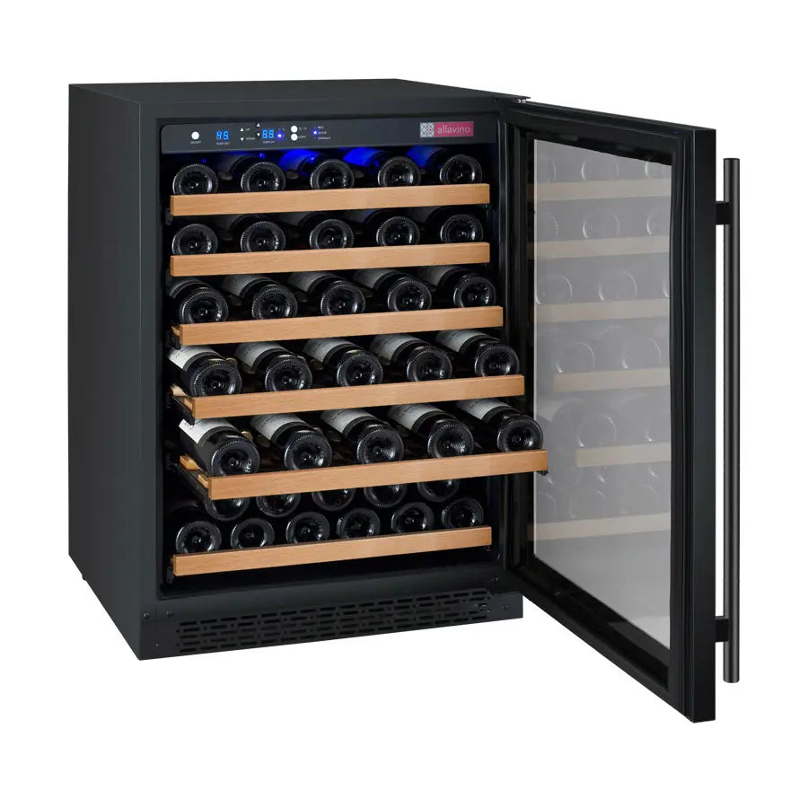 Allavino | 24" Wide Single Zone FlexCount II Tru-Vino 56 Bottle Wine Fridge