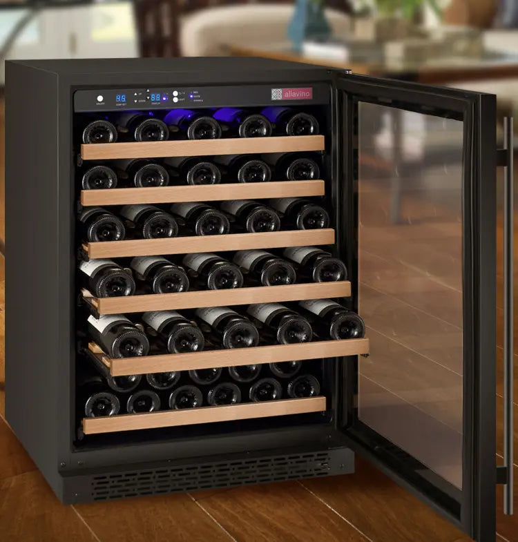 Allavino | 24" Wide Single Zone FlexCount II Tru-Vino 56 Bottle Wine Fridge