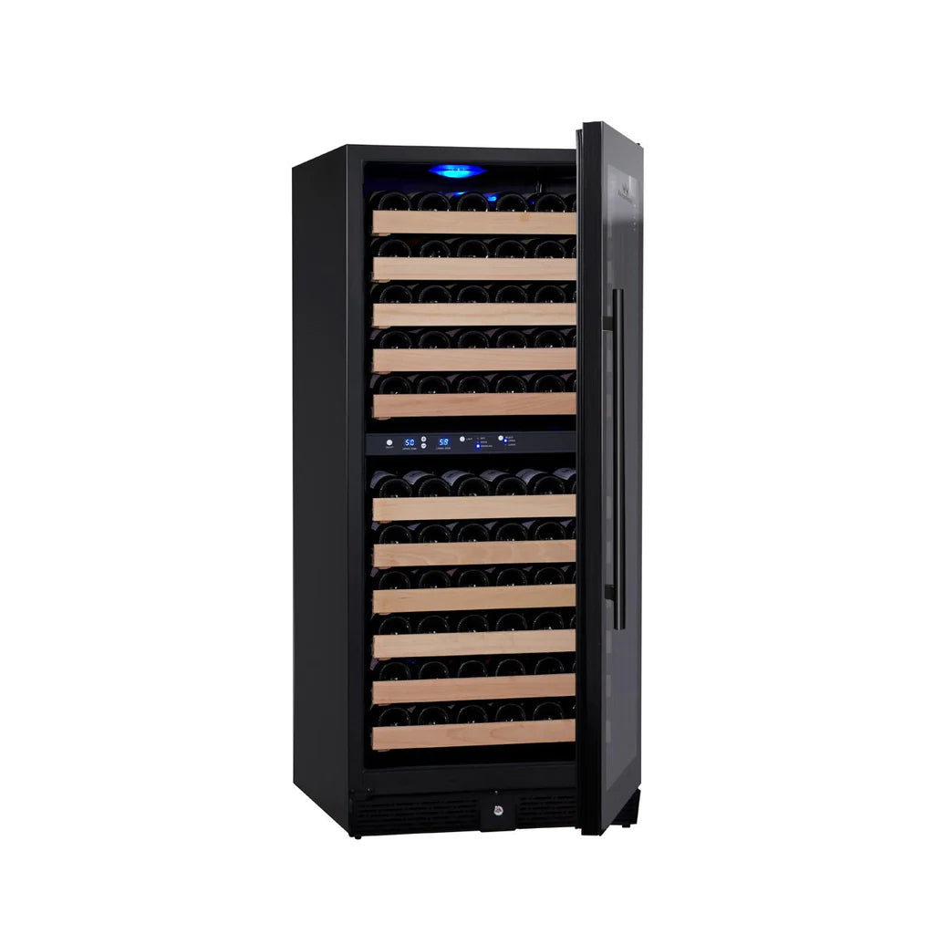 KingsBottle | 24" Wide Dual Zone 100 Bottle Wine Fridge