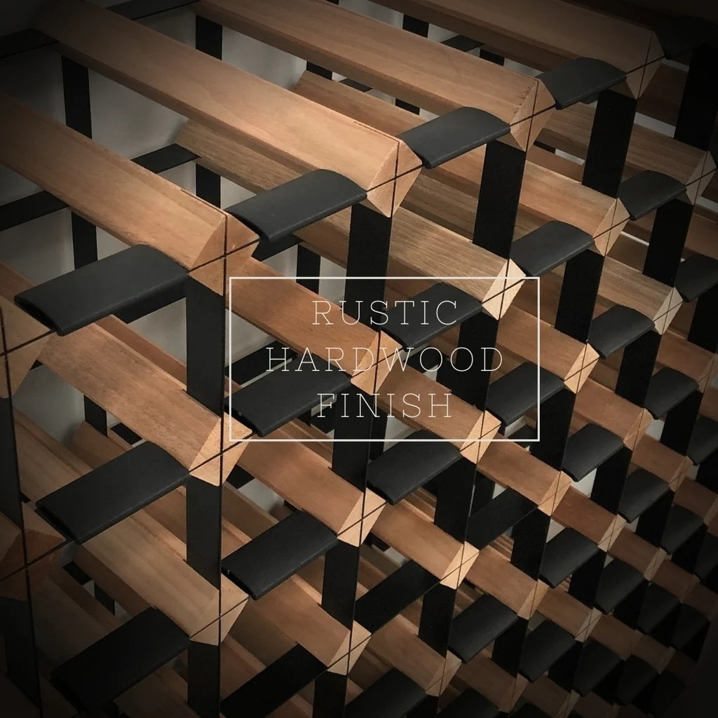 KingsBottle | 110 Bottle Timber Wine Rack 10x10 Configuration