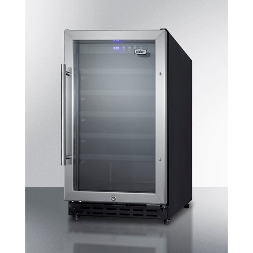 SUMMIT SWC1840BADA | 18" Wide Single-Zone 34 Bottle ADA Compliant Wine Cooler