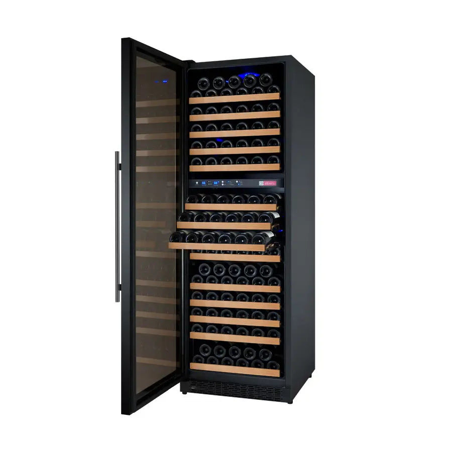 Allavino | 24" Wide Dual Zone Black FlexCount II Tru-Vino 172 Bottle Wine Fridge