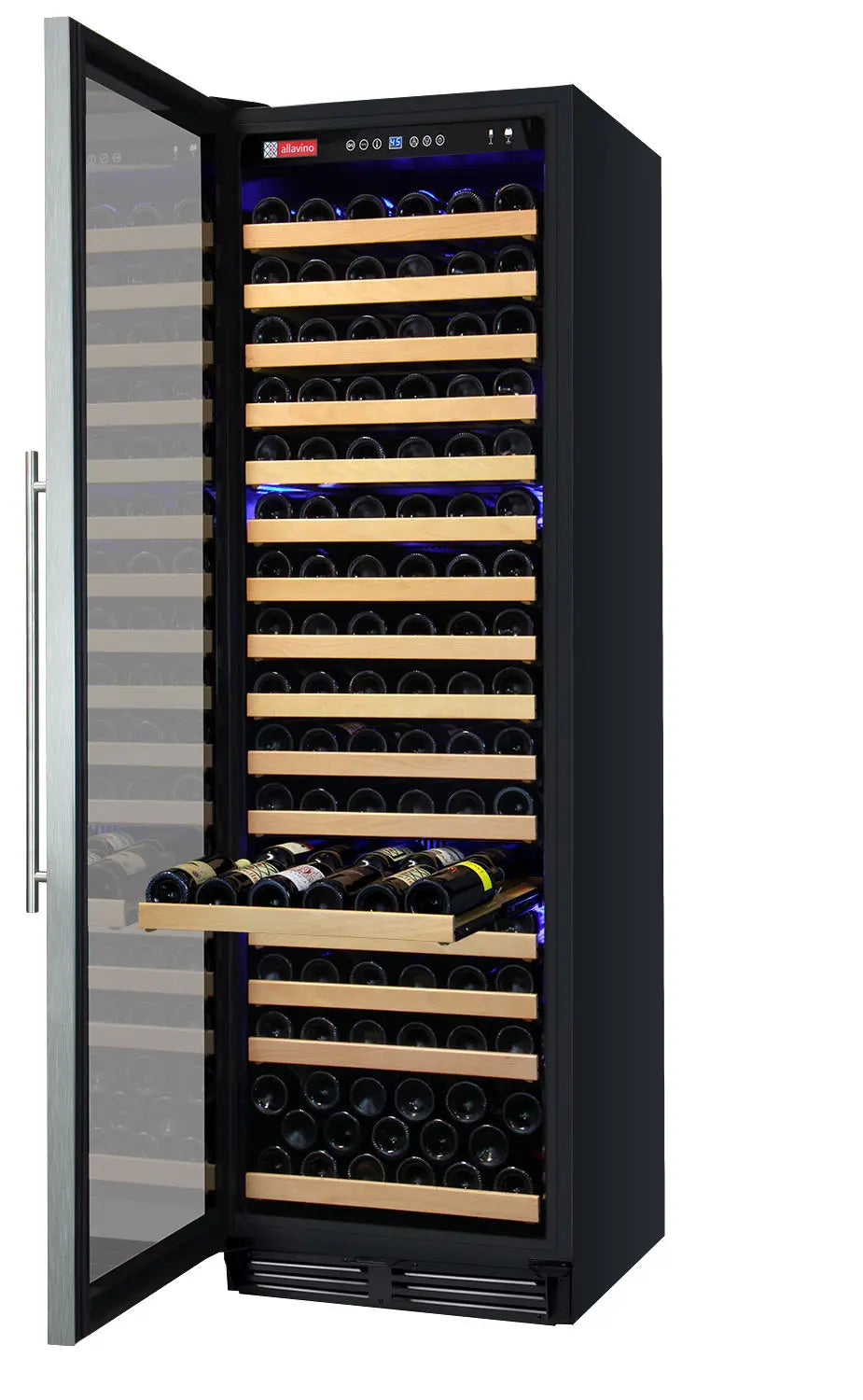 Allavino YHWR174-1SL20 | 24" Wide Single Zone FlexCount Classic II Tru-Vino 174 Bottle Wine Fridge