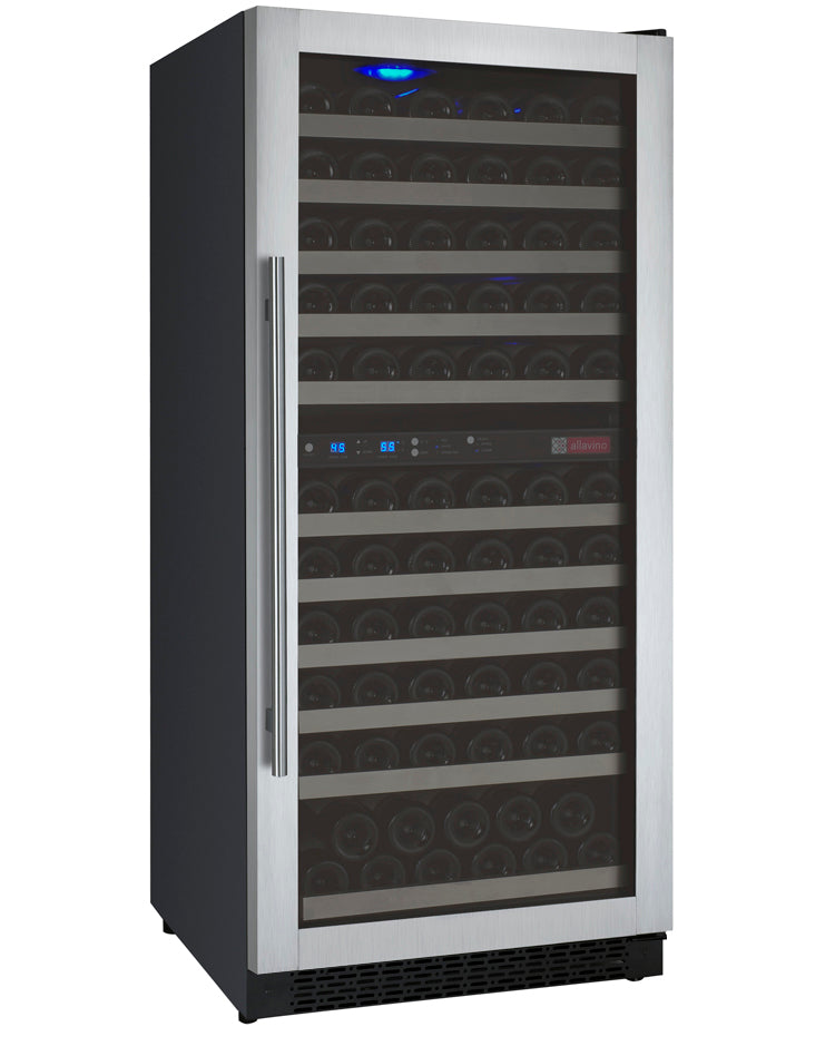 Allavino | 24" Wide Dual Zone FlexCount II Tru-Vino 121 Bottle Wine Fridge