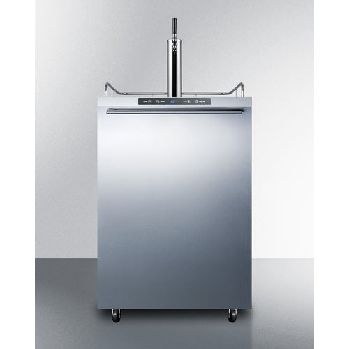 SUMMIT | 24" Wide Outdoor Stainless Steel Beer Kegerator