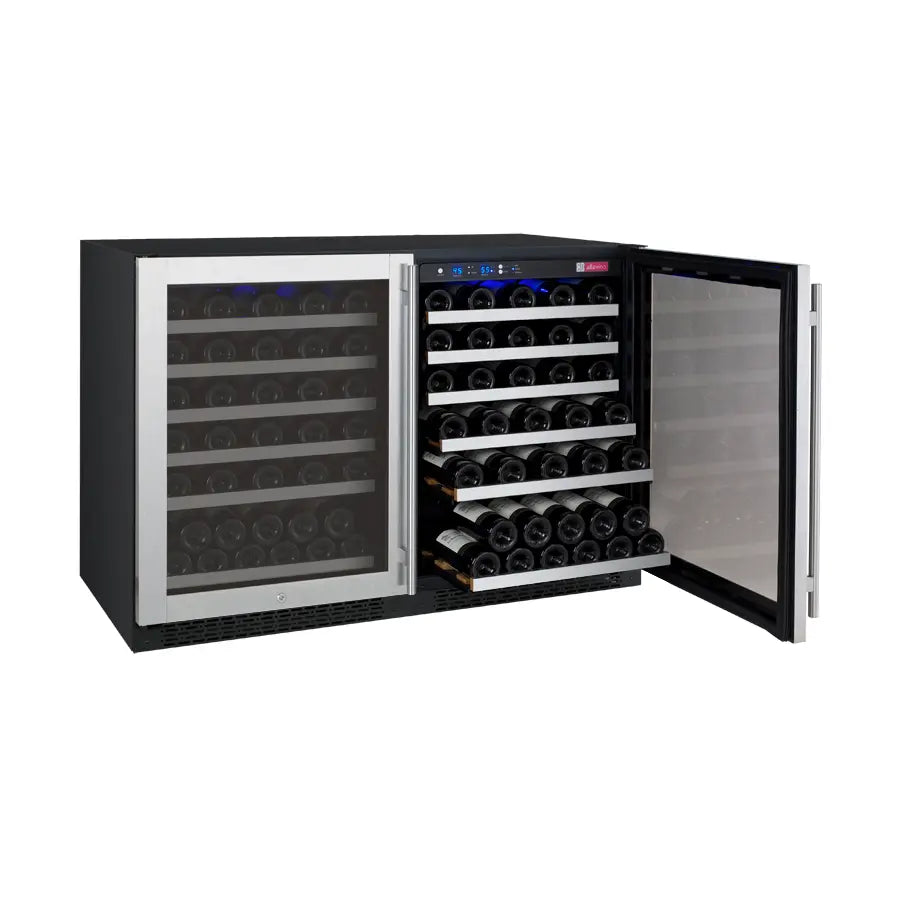 Allavino | 47" Wide Dual Zone FlexCount II Tru-Vino 112 Bottle Wine Fridge