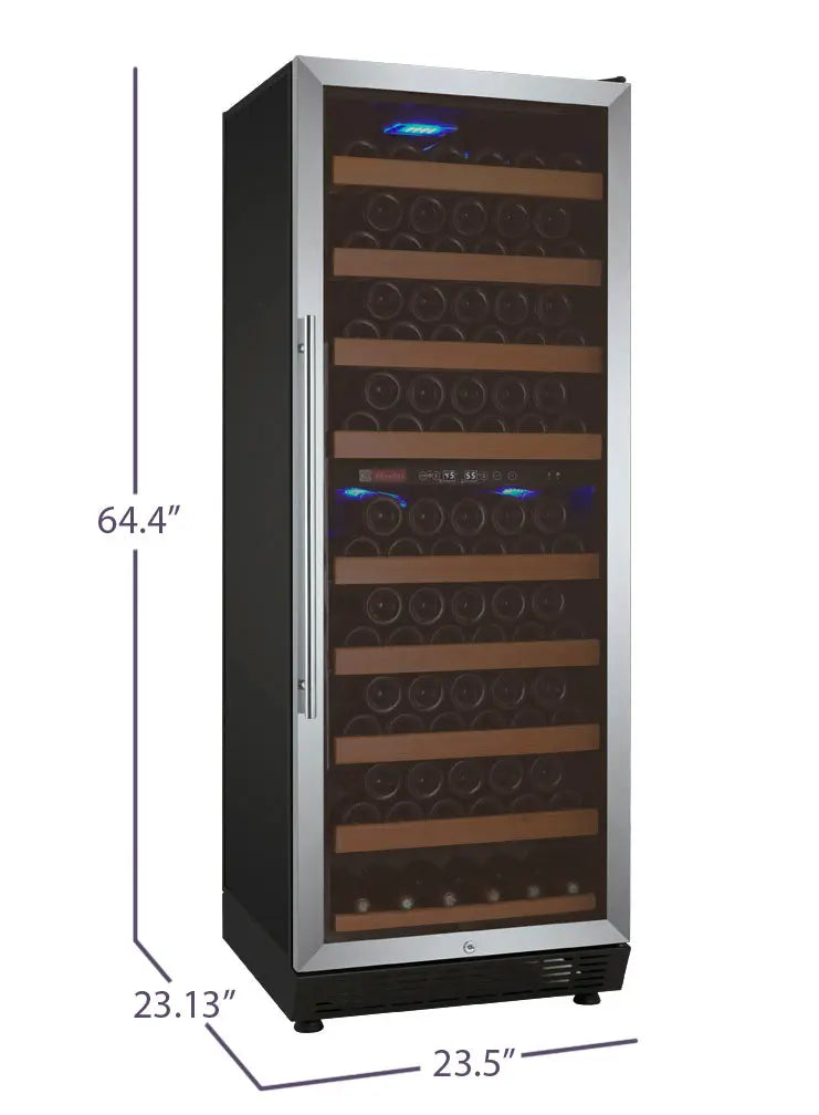 Allavino | 24" Wide Dual Zone Vite II Tru-Vino 99 Bottle Wine Fridge