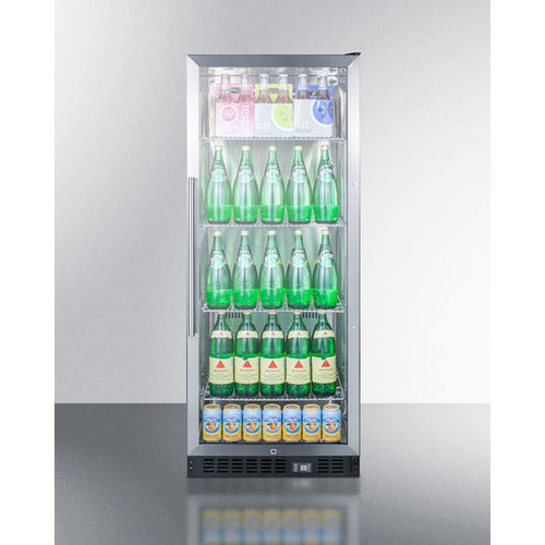 SUMMIT SCR1156CSS | 24" Wide Commercial Digital Beverage Center