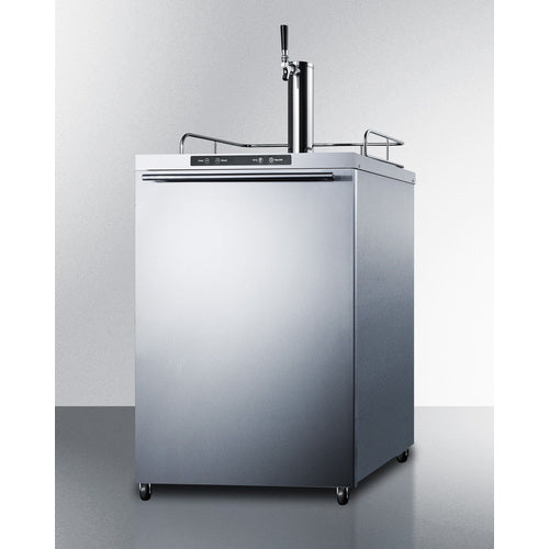 SUMMIT | 24" Wide Outdoor Stainless Steel Beer Kegerator