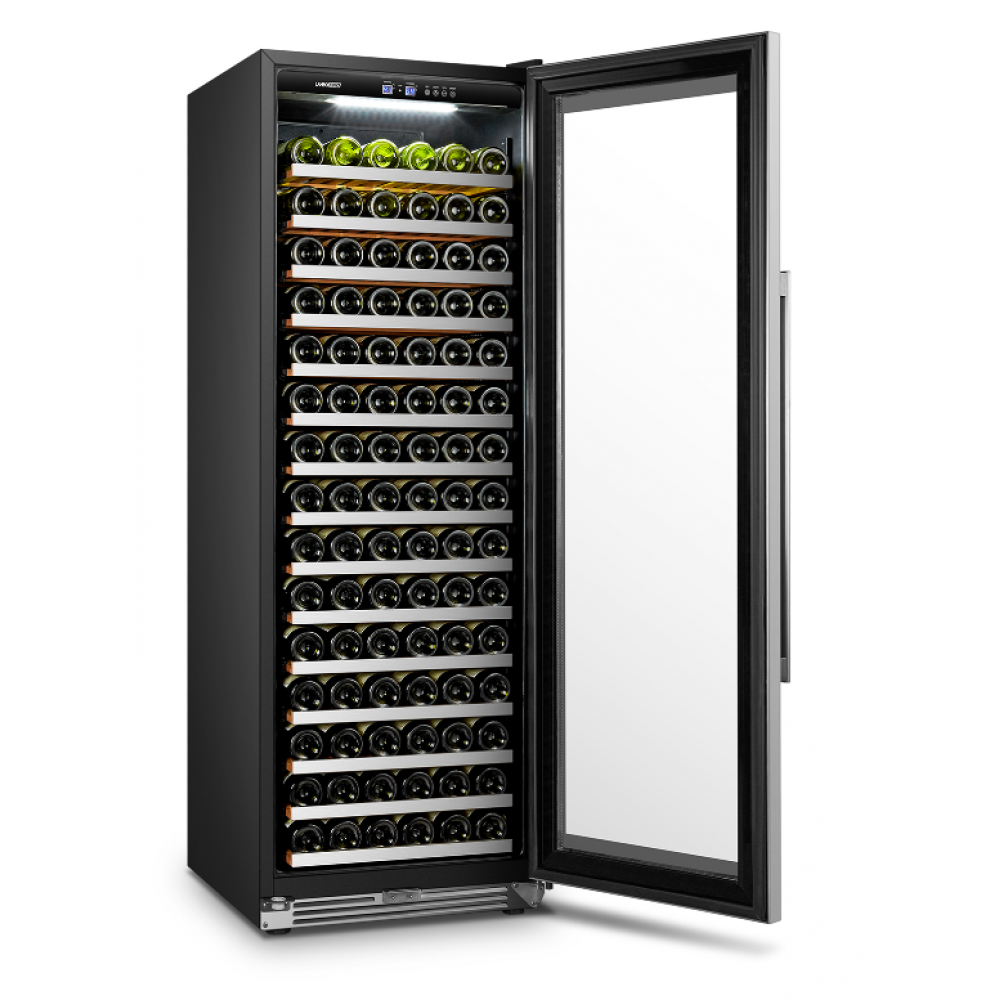 LanboPro LP168S | 24" Wide Single Zone 164 Bottle Wine Fridge