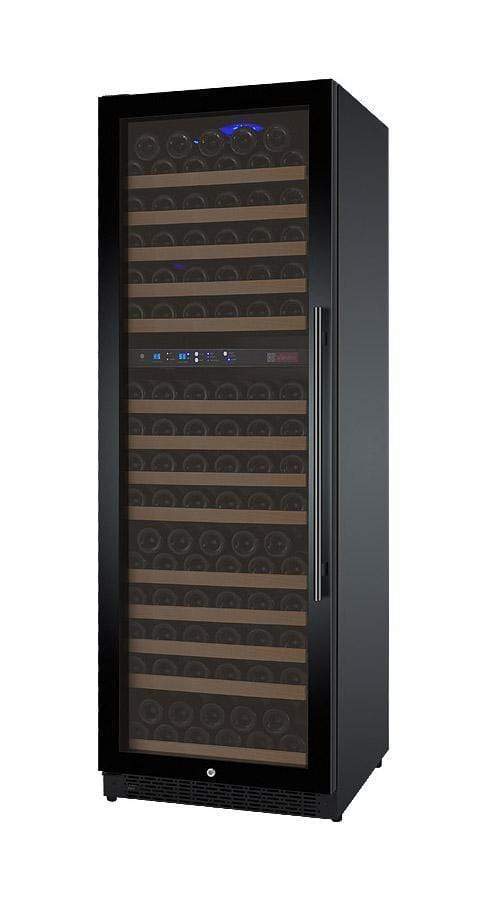 Allavino | 24" Wide Dual Zone Black FlexCount II Tru-Vino 172 Bottle Wine Fridge