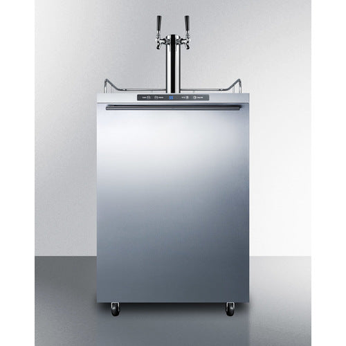 SUMMIT | 24" Wide Outdoor Stainless Steel Beer Kegerator