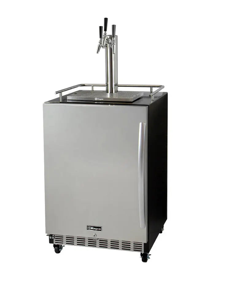 Kegco | 24" Wide Triple Tap Digital Commercial Kegerator with Kit