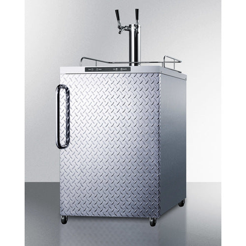 SUMMIT | 24" Wide Outdoor Stainless Steel Kegerator