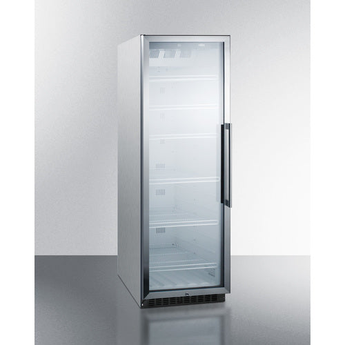 SUMMIT | 24" Wide Tempered Glass Beverage Center (COMMERCIAL USE)