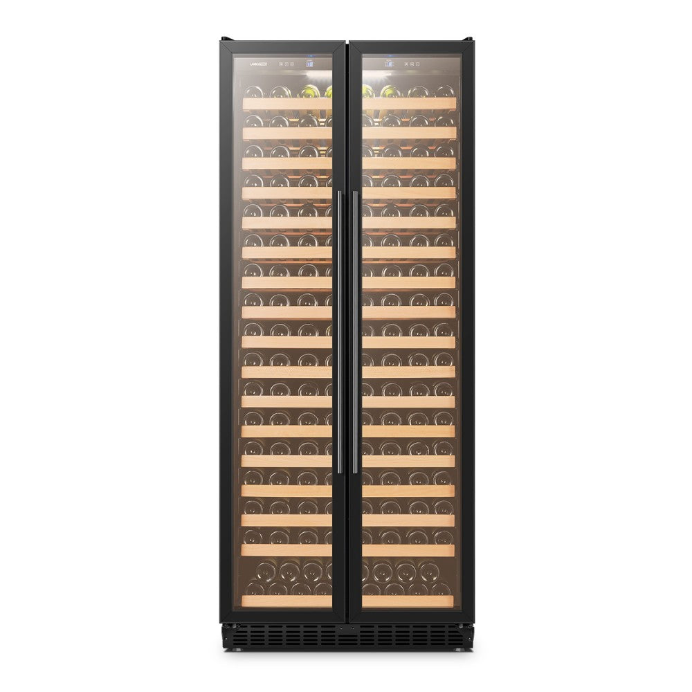 LanboPro LP328S | 32" Wide French Door Single Zone 289 Bottle Wine Fridge